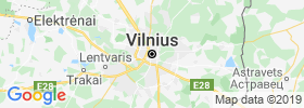 Vilnius map